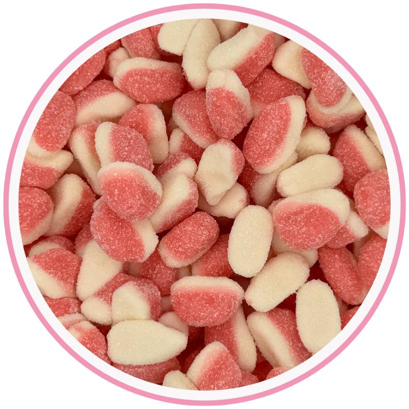 Mini Strawberry Puffs Hippo's Sweets Hippo's Sweets