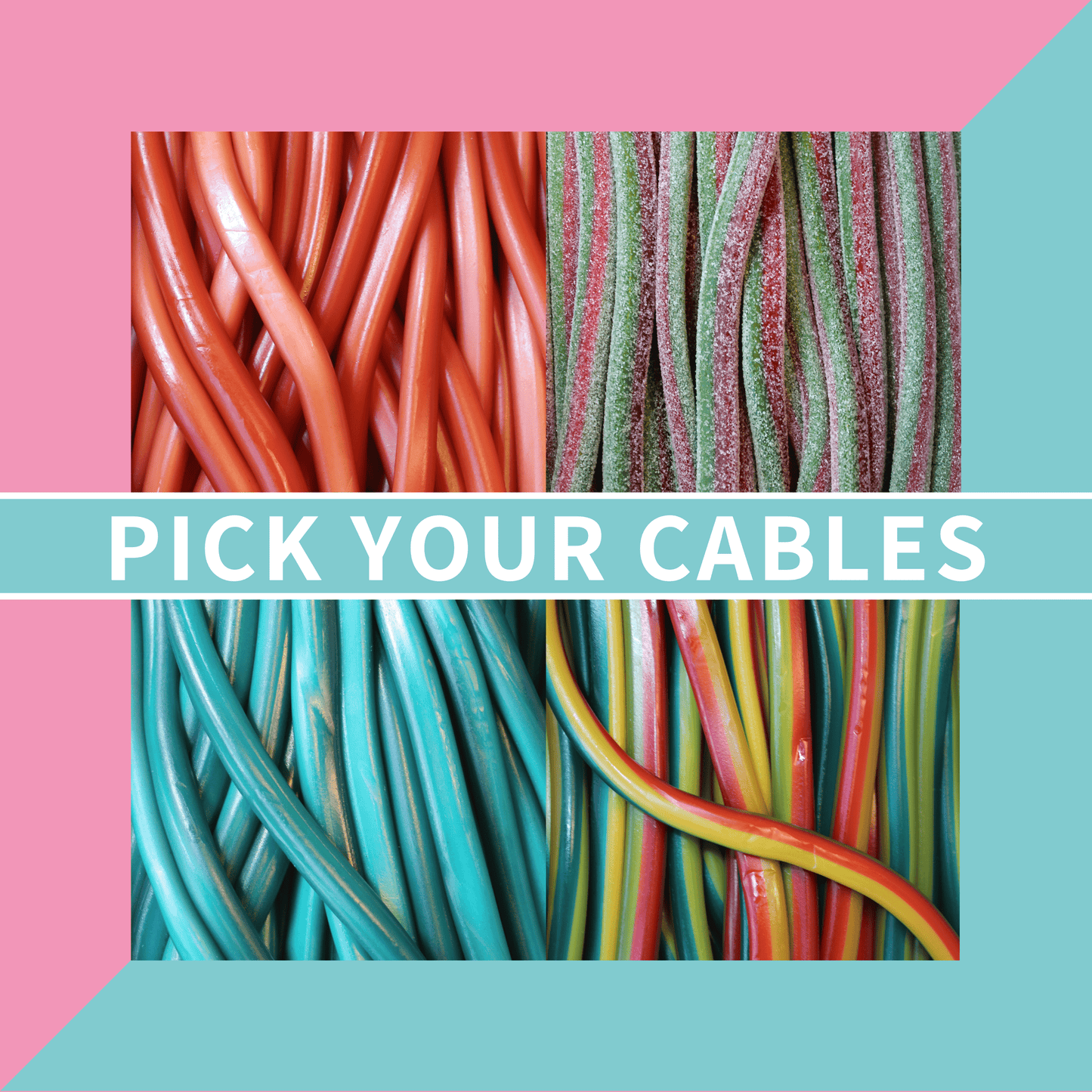60cm Cable Picker! Hippo's Sweet Shop