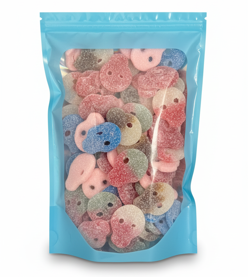 Sour Swedish Skulls Mix – Vegan Hippo's Sweets
