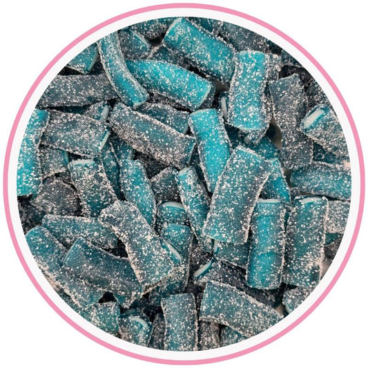 Blue Raspberry Pencil Bites Hippo's Sweets