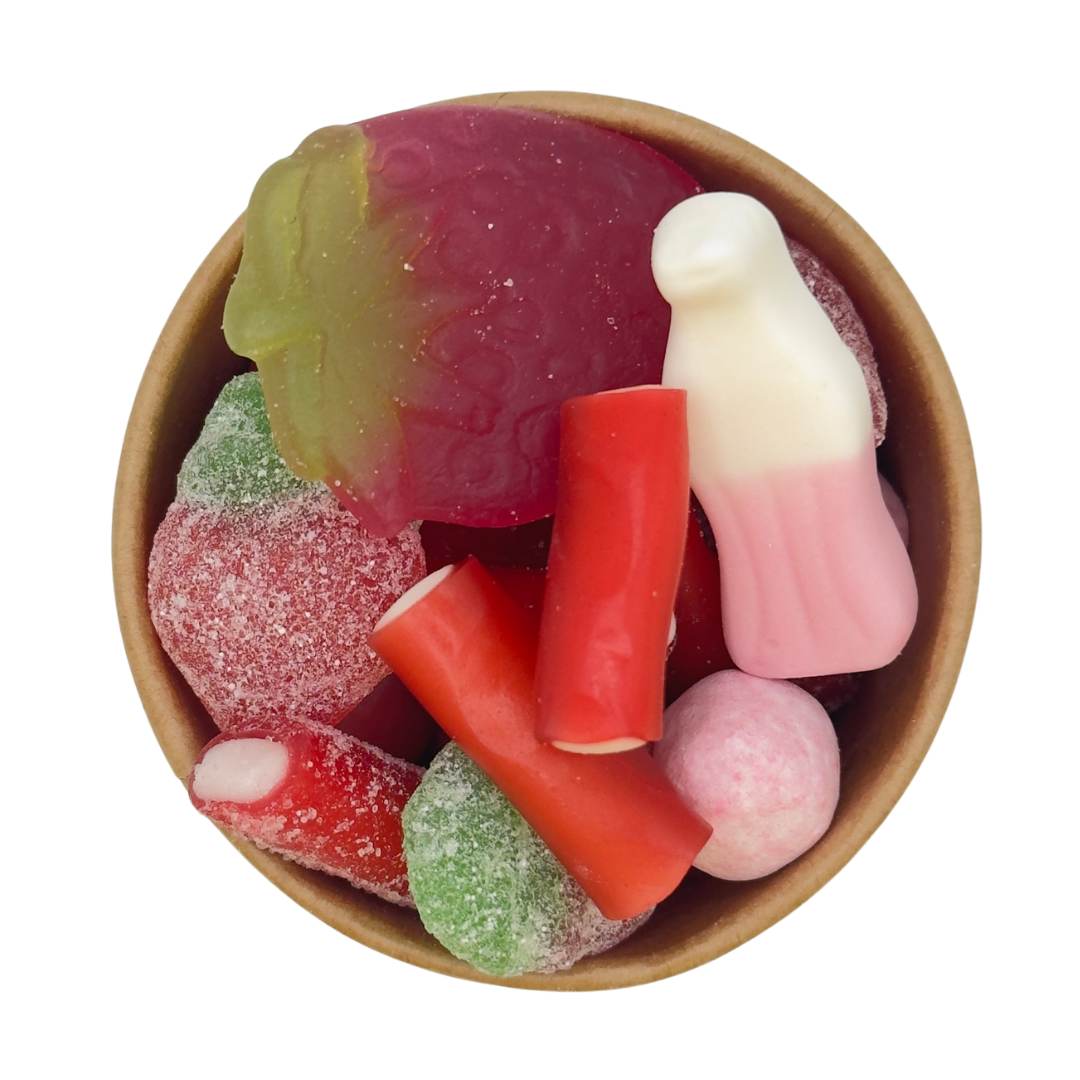 Strawberry Mix - 1kg Hippo's Sweets