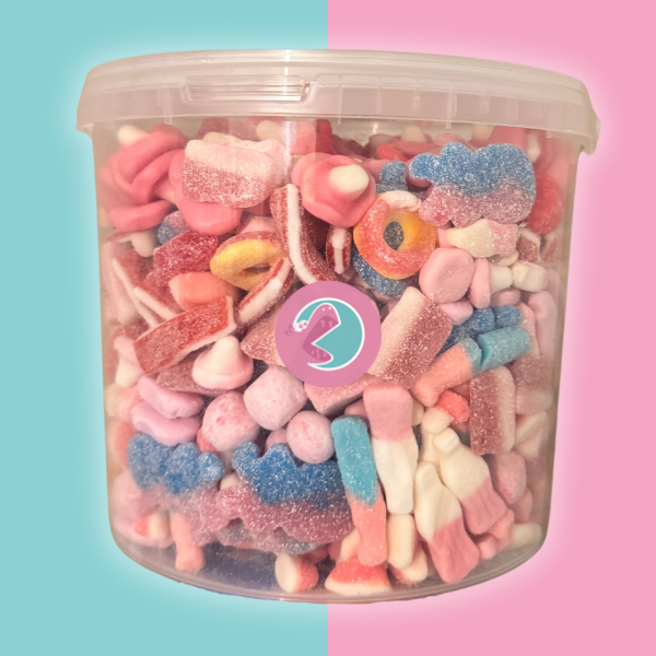 Mega 3.5kg Pick n Mix Bucket | Choose 75 Sweets Hippo's Sweets