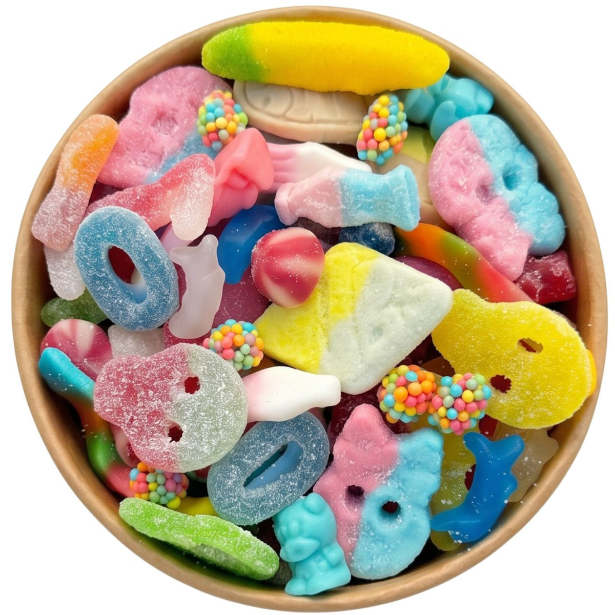 Custom 1kg Pick & Mix Sweet Bowl | 150+ Sweets to Choose From Hippo's Sweets Hippo's Sweets