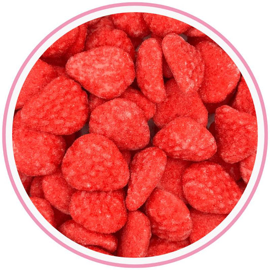 Sugared Strawberries Hippo's Sweets