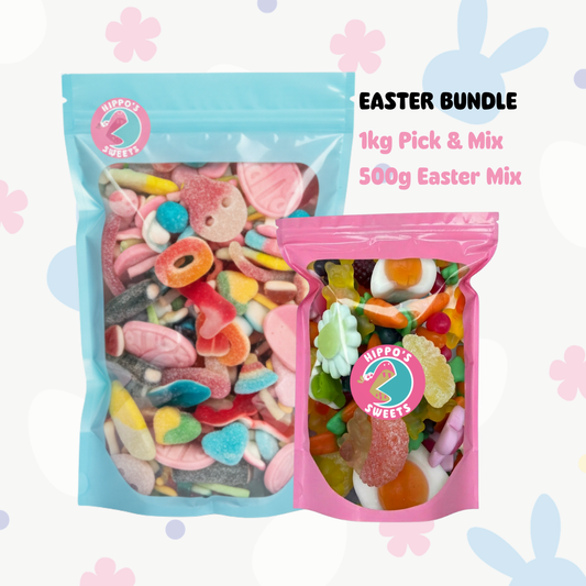 Pick & Mix Bundle - 1kg & a 500g Easter Sweets Mix Included Hippo's Sweets