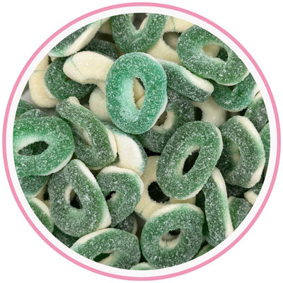 Sour Apple Rings Hippo's Sweets