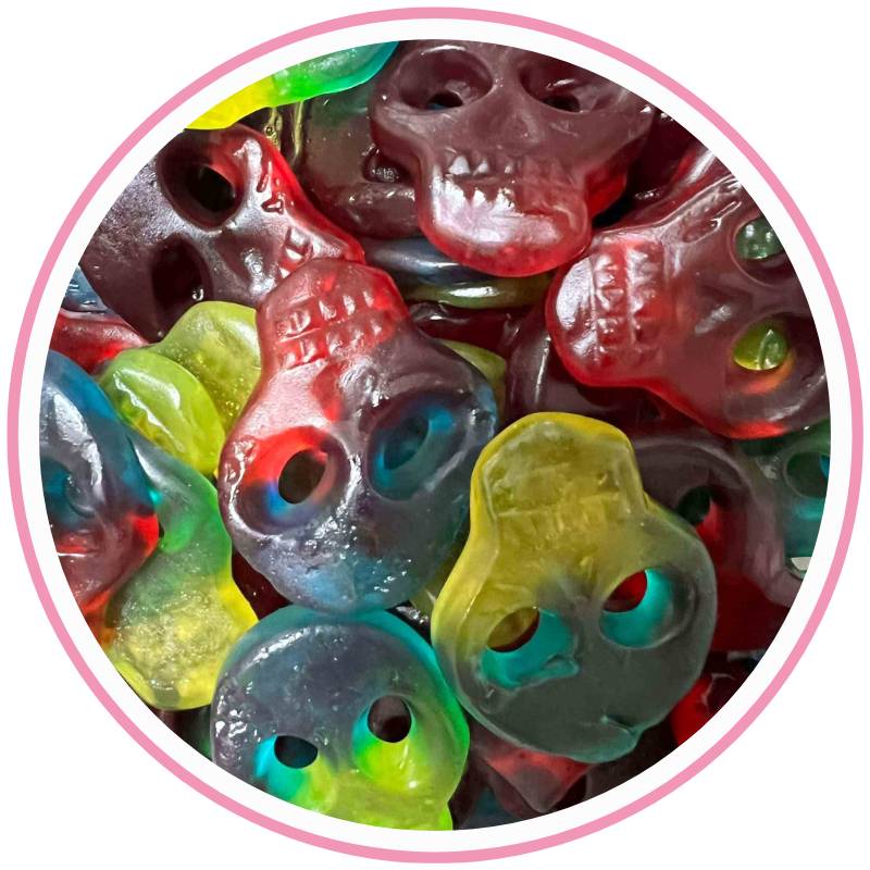 Jelly Skulls Hippo's Sweets Hippo's Sweets