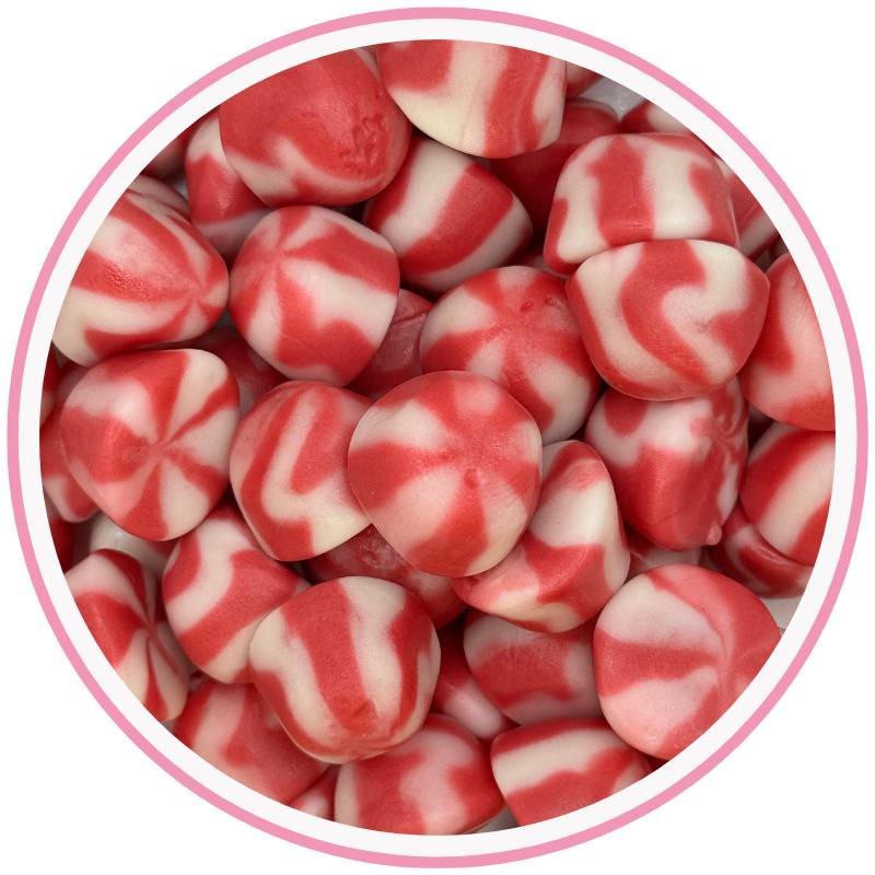 Strawberry Twist Kisses Hippo's Sweets
