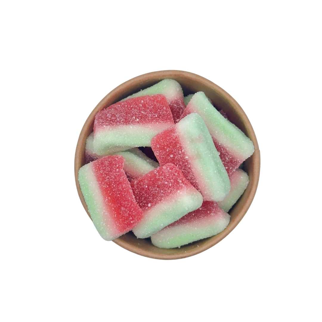 Fizzy Watermelon Slices Hippo's Sweets