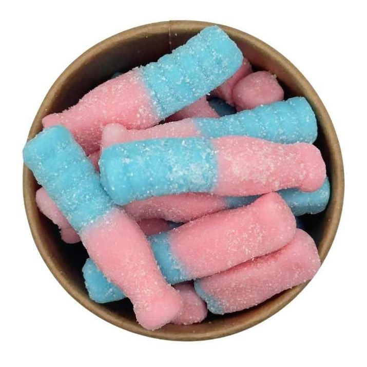 Bubblegum Cola Bottes | Pink and Blue Bottles