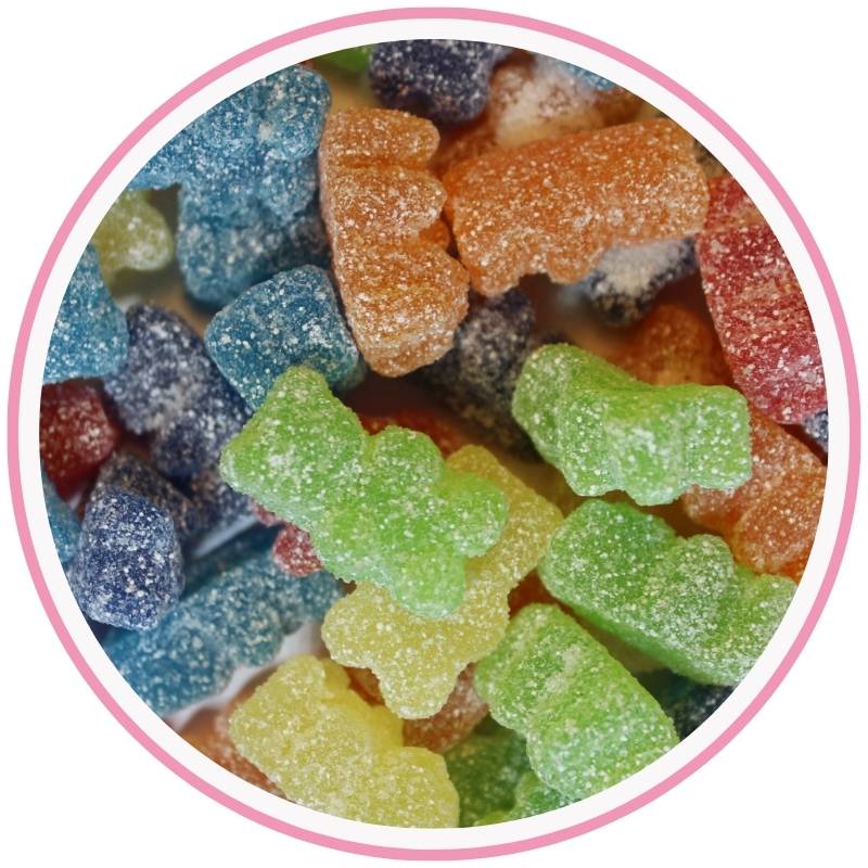 Fizzy Gummy Bears Hippo's Sweets