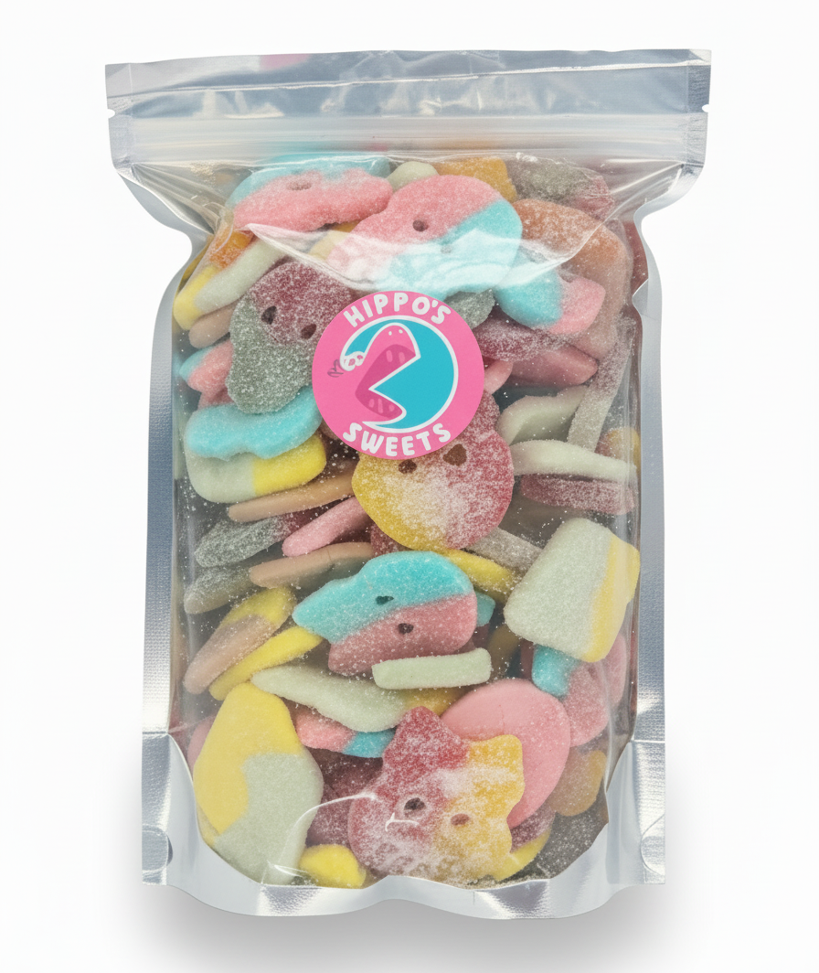 1.5kg Pick and Mix Pouch | Build Your Own Sweet Mix with 30 Selections Hippo's Sweets Hippo's Sweets