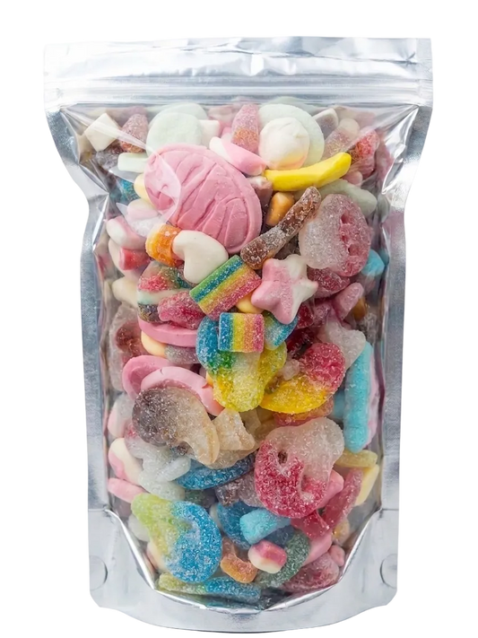 1.5kg Pick and Mix Pouch | Build Your Own Sweet Mix with 30 Selections Hippo's Sweets