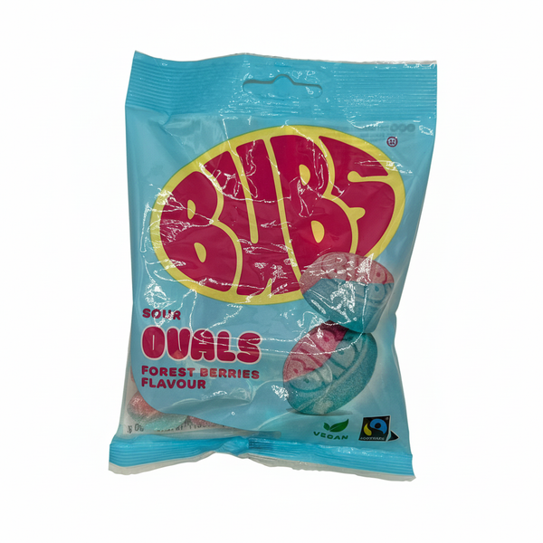 BUBS Ovals Forest Berries Peg Bag (90g) Hippo's Sweets