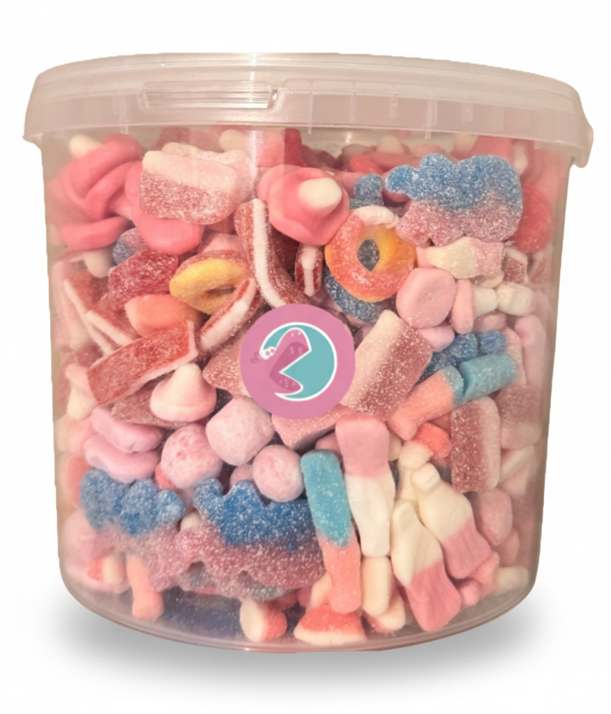 Mega 3.5kg Pick n Mix Bucket | Choose 75 Sweets Hippo's Sweets