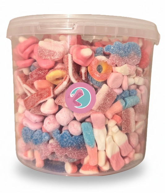 Mega 3.5kg Pick n Mix Bucket | Choose 75 Sweets Hippo's Sweets