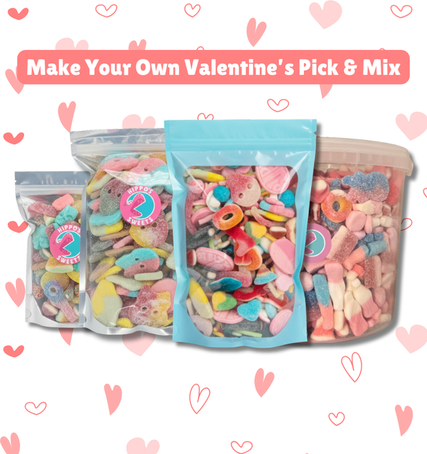 Create the Perfect Valentine’s Pick & Mix Hippo's Sweets