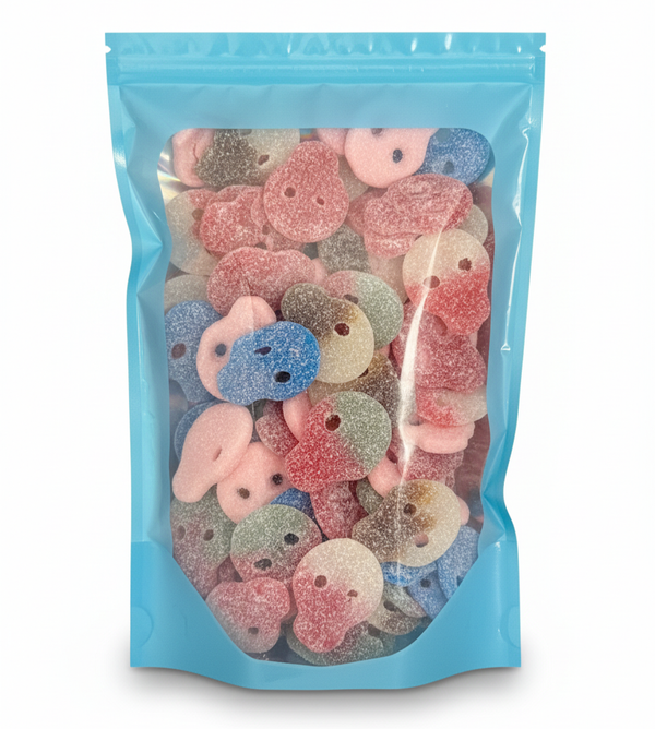 Sour Swedish Skulls Mix – Vegan - Hippo's Sweets