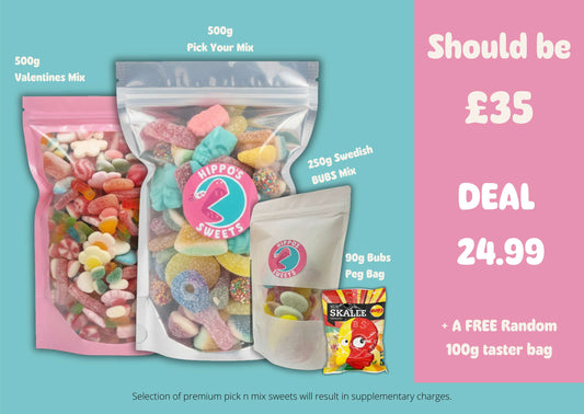Valentine’s MEGA SAVER bundle Hippo's Sweets